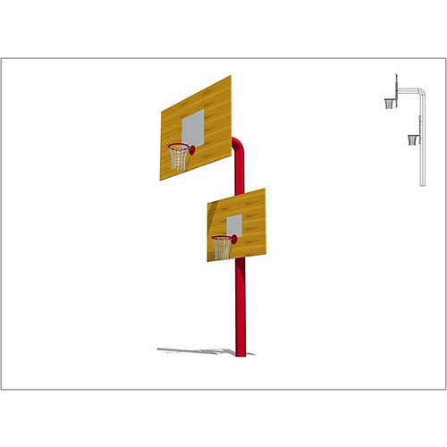 Баскетбольный щит(двойной) №27