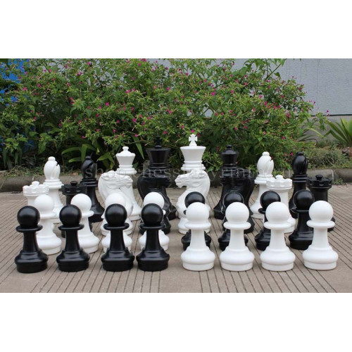 Комплект шахматных фигур пластмасса HDPE