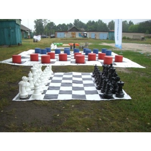 Доска шахматная виниловая 3х3 м.